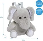 Frantic Kids Velvet School Bag soft plush standard Cute Backpack Baby Girl Preschool Mini Travel Bags Ideal for Baby Girl & Baby Boy & Toddlers Picnic Carry Travelling Bags (2-5 Years) - Image 3