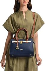 Lavie Luxe Women's Strap 25 Medium Solid Satchel Handbag for Women | Satchel Bag for Work | Ladies purse | Stylish Shoulder Bag - Image 4