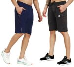 RynoGear Shorts for Men with Zipper Pocket (Pack of 2)